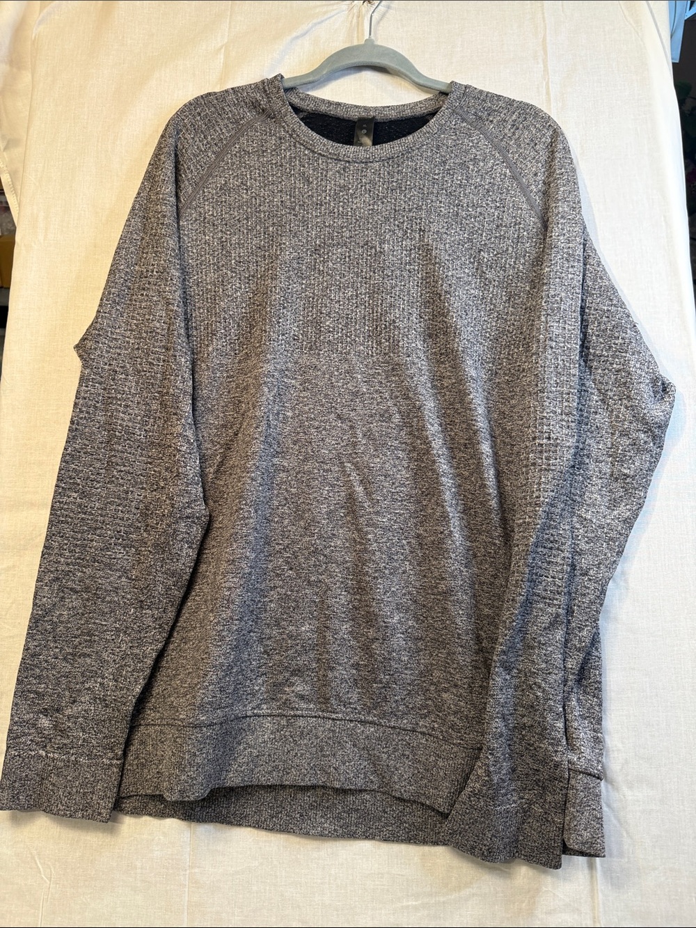lululemon athletica Men's Gray Crewneck Sweater